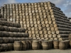 Whiskyfässer in der Speyside